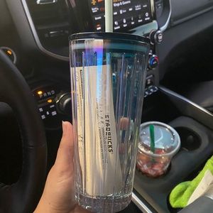 Starbucks glass tumbler